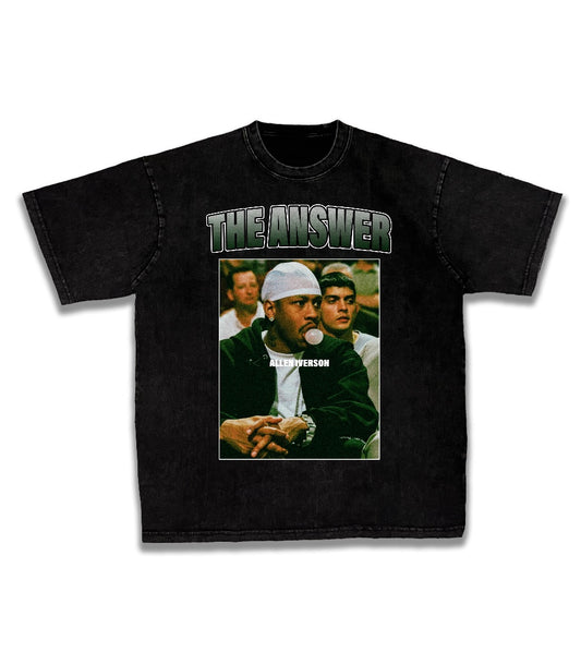 Allen Iverson short sleeve vintage Tee