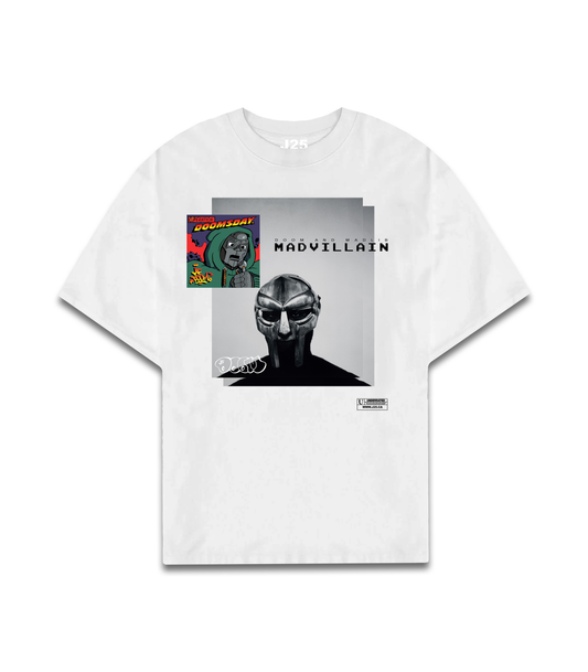 MF DOOM WHITE TEE